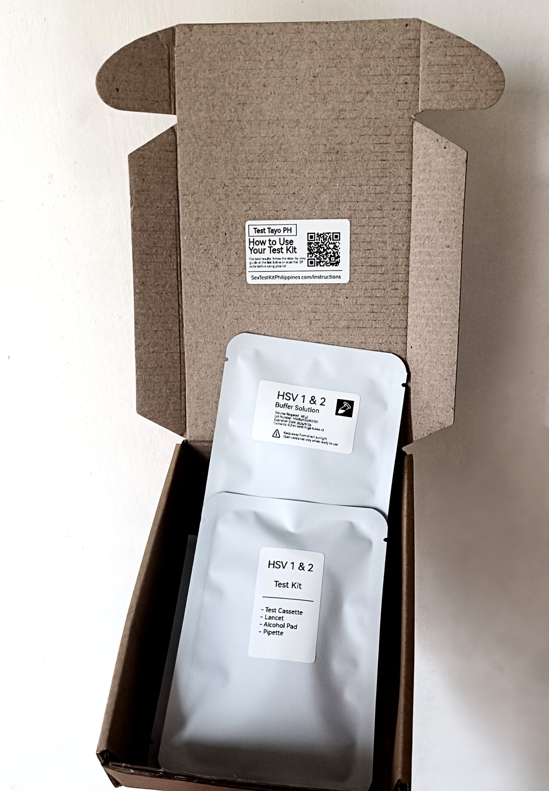 Herpes Blood Test Kit (HSV-1 & HSV-2): 2-in-1 At-Home STD Test - Image 2