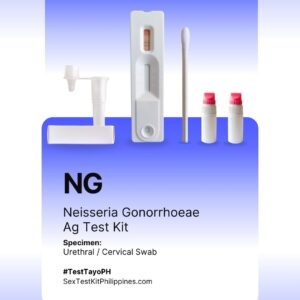 Gonorrhea Swab Test Kit: Urethral or Cervical (At-Home STD Test)