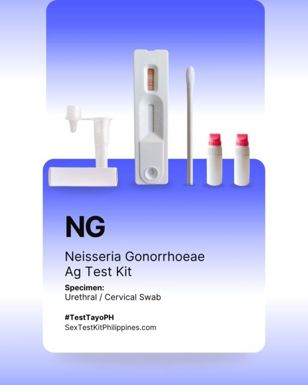 Gonorrhea Swab Test Kit: Urethral or Cervical (At-Home STD Test)