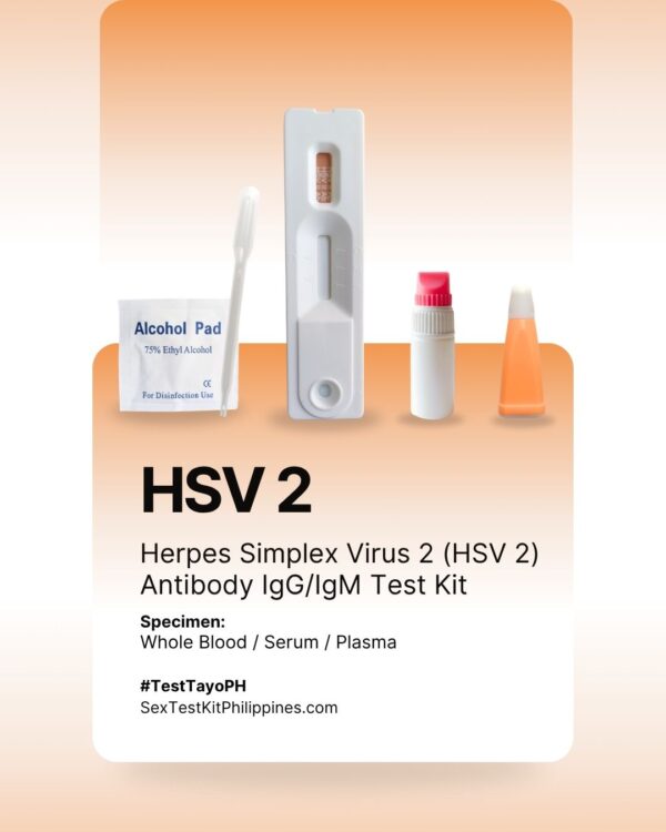 Herpes Blood Test Kit: HSV-2 Only (At-Home STD Test)